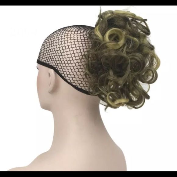 Curly Short Synthetic Ponytails